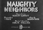 Watch Naughty Neighbors (Short 1939) 2KMovies