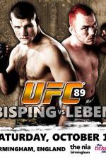Watch UFC 89: Bisping v Leben 2KMovies