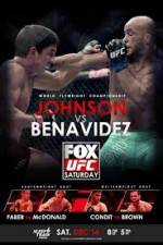 Watch UFC On Fox Johnson vs Benavidez II 2KMovies