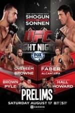Watch UFC Fight Night 26 Preliminary Fights 2KMovies