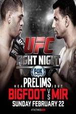 Watch UFC Fight Night 61 Bigfoot vs Mir Prelims 2KMovies