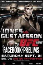 Watch UFC 165 Facebook Prelims 2KMovies