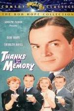 Watch Thanks for the Memory 2KMovies