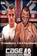 Watch Cage Warriors 48 Preliminary Card Facebook 2KMovies