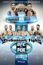 Watch UFC On Fox Henderson vs Diaz Preliminary Fights 2KMovies