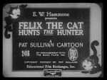 Watch Felix the Cat Hunts the Hunter (Short 1926) 2KMovies