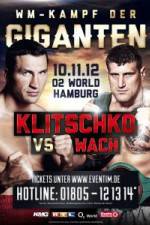Watch Wladimir Klitschko vs. Mariusz Wach 2KMovies