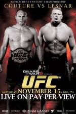 Watch UFC 91 Couture vs Lesnar 2KMovies