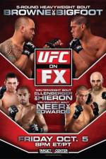 Watch UFC on FX 5 Browne Vs Bigfoot 2KMovies